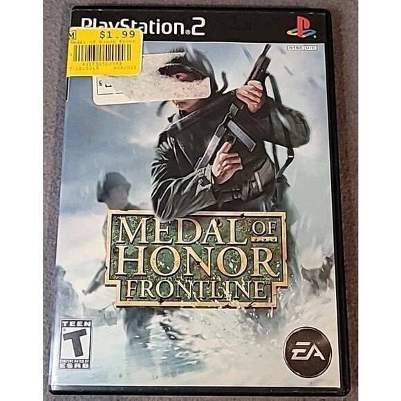 Medal of Honor: Frontline PS2 Sony PlayStation 2 CIB Tested Working - Picture 1 of 5